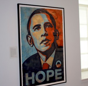 Smithsonian National Portrait Gallery - Obama portrait
